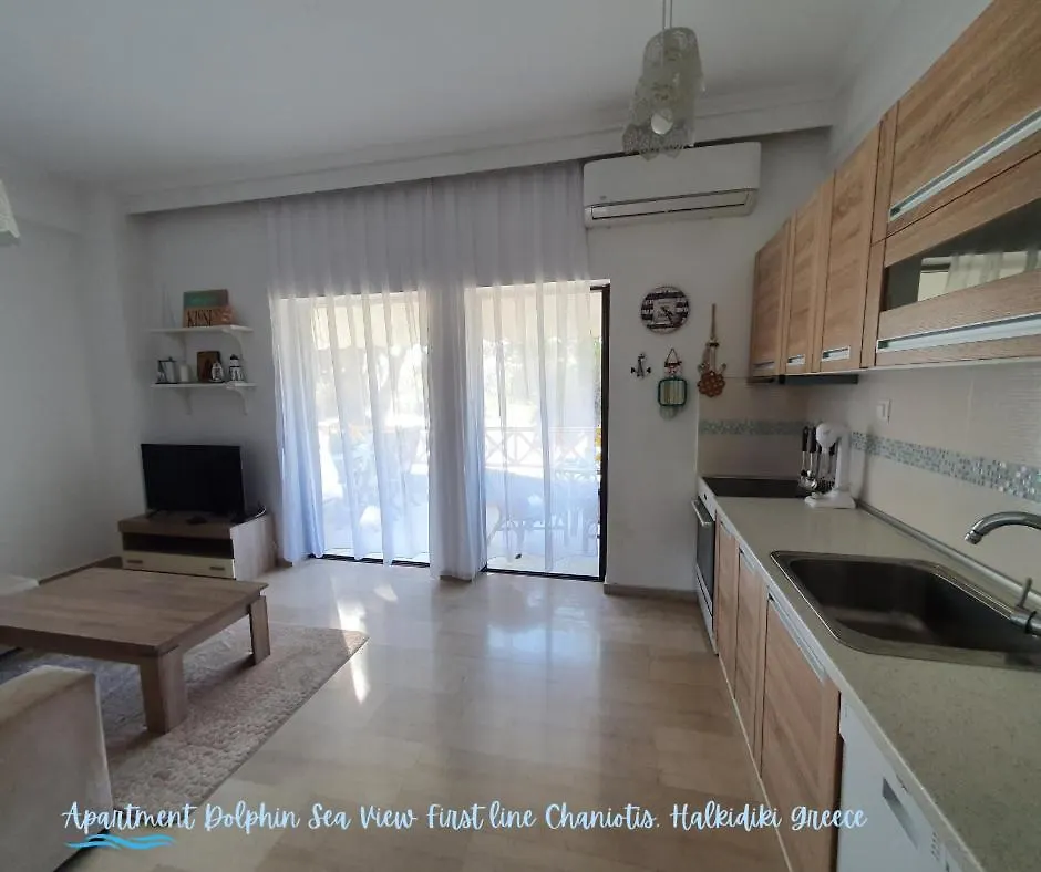 Apartment Dolphin Sea View And First Line Hanioti 0*,  Greece