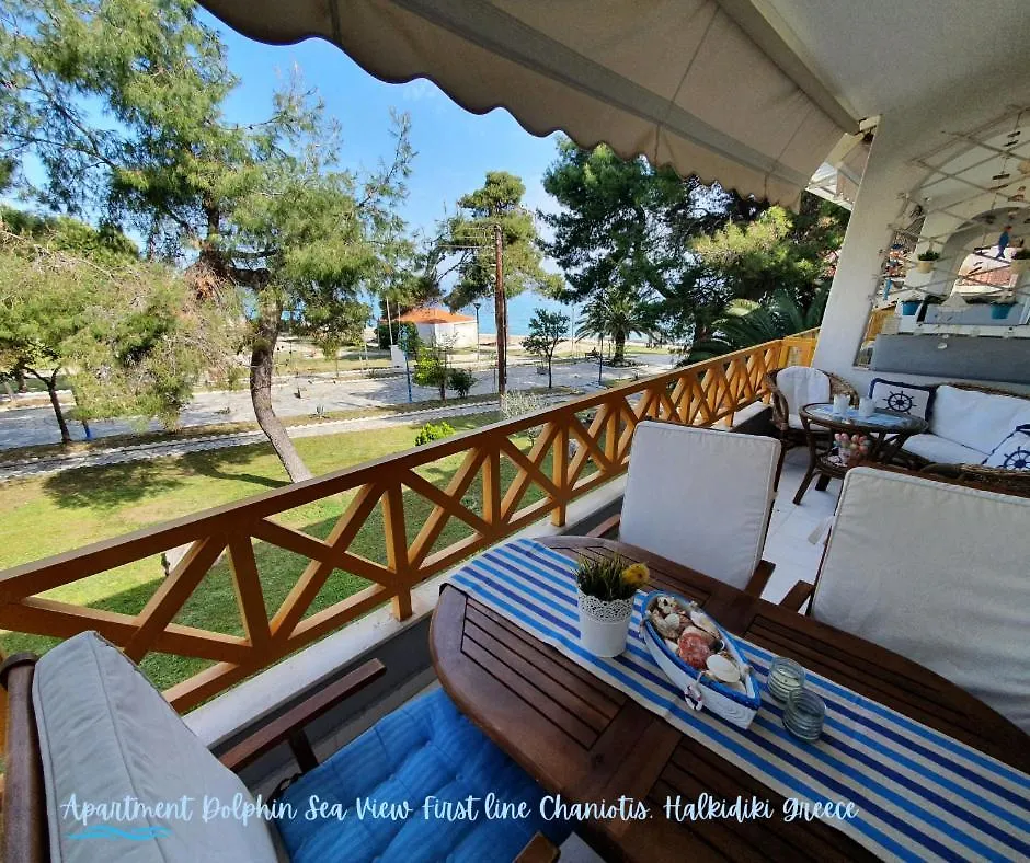 Apartment Dolphin Sea View And First Line Hanioti