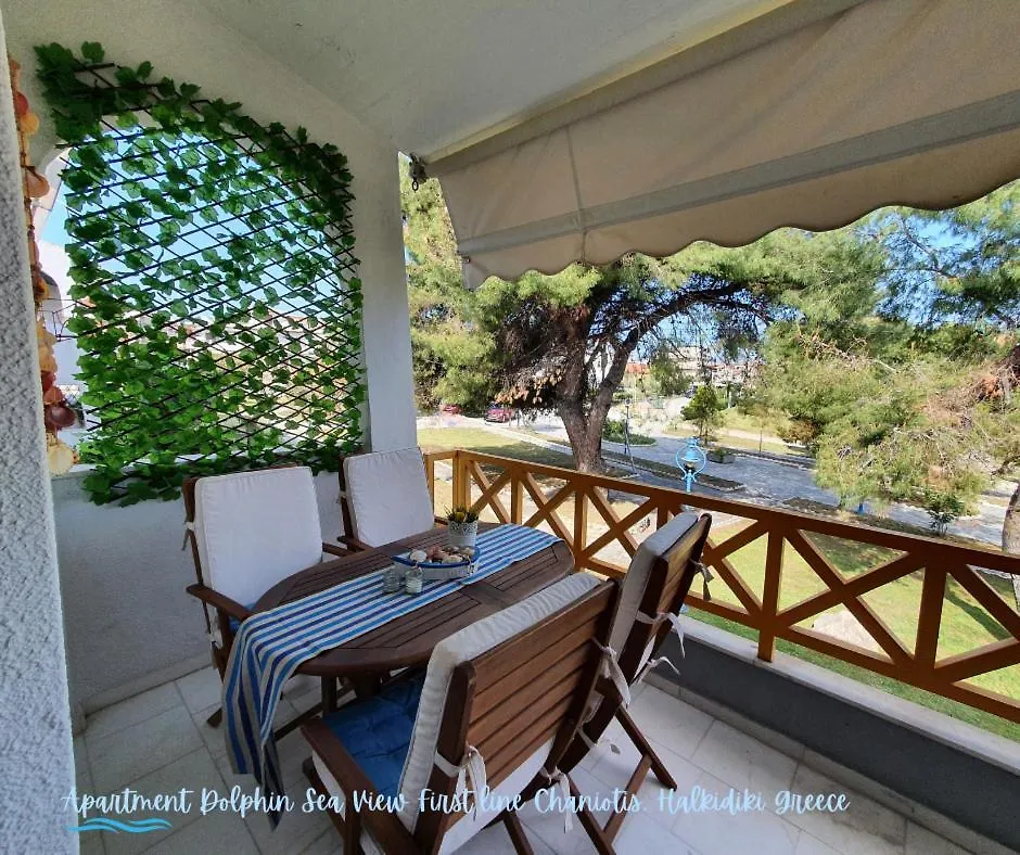 Apartment Dolphin Sea View And First Line Hanioti